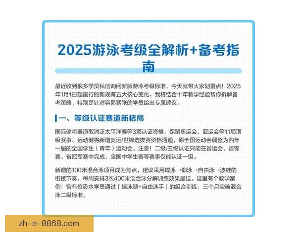 游泳训练技巧及方法全解析